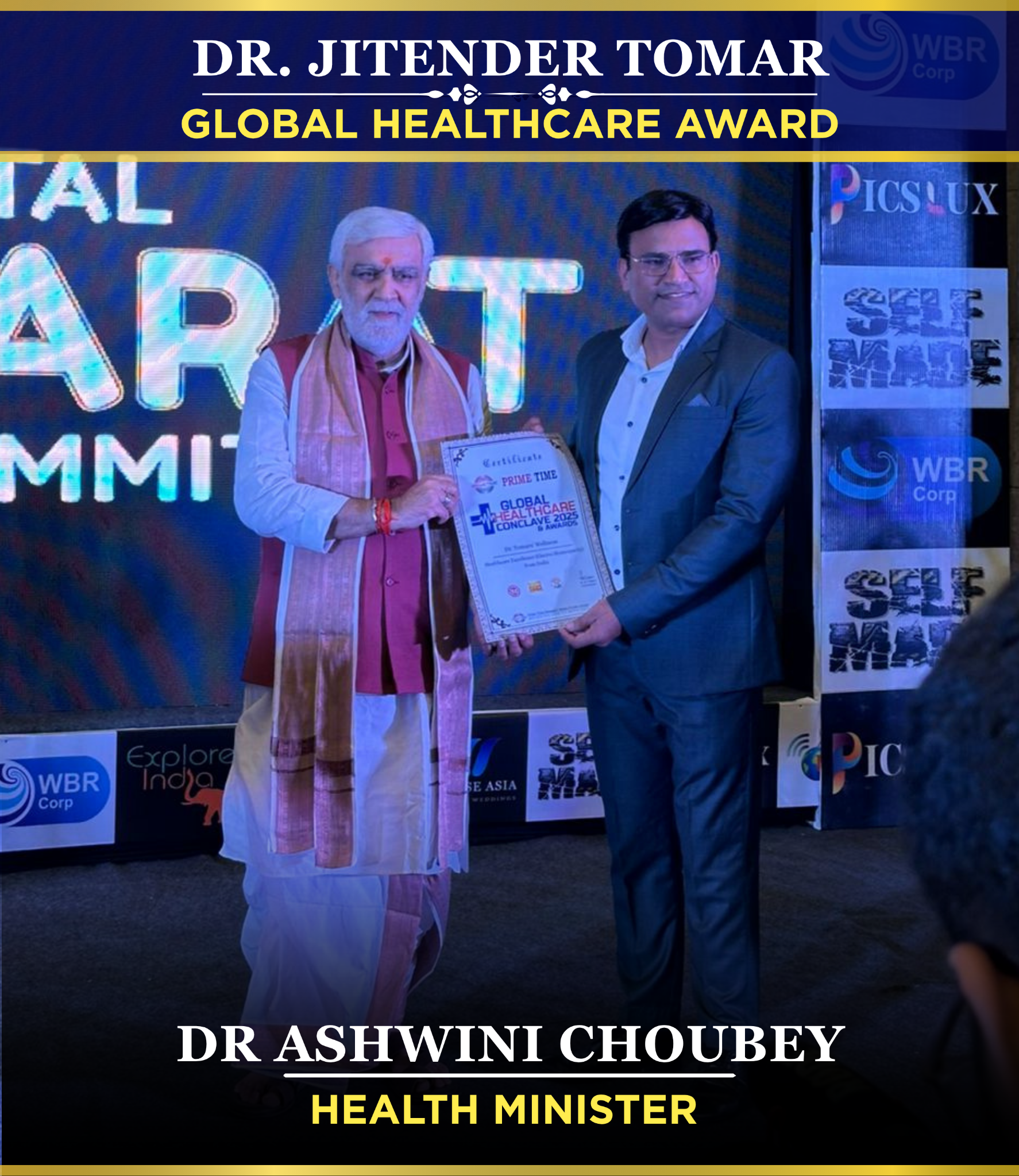 Dr. Jitender Tomar award